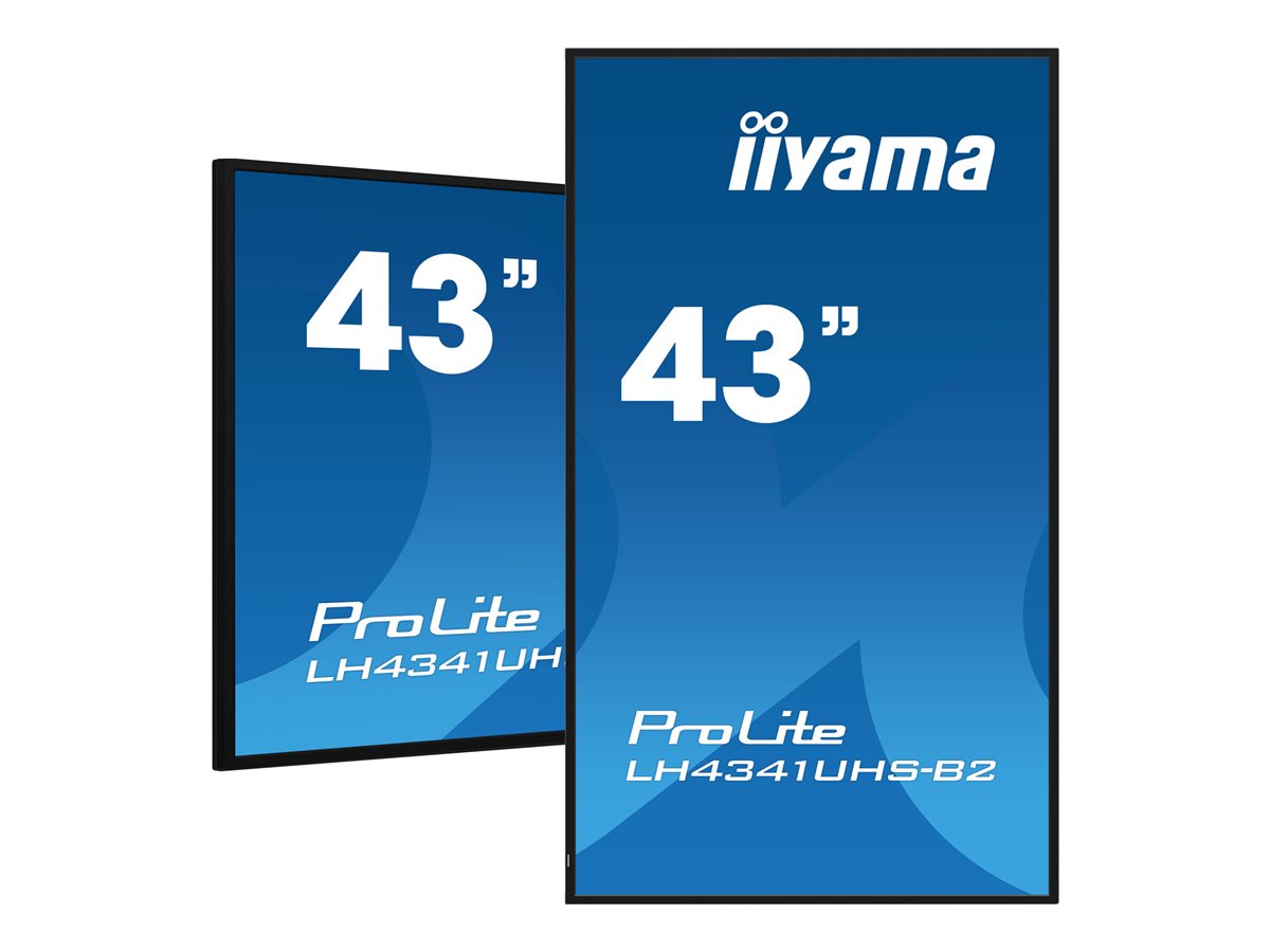 iiyama ProLite LH4341UHS-B2 43" Třída (42.5" zobrazitelný) displej LCD s LED podsvícením - 4K - pro digital signage – foto 5