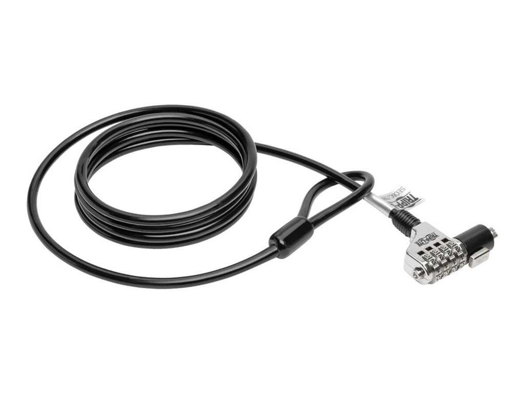 Tripp Lite Laptop Security Lock Combination Theft Deterrent Cable 6ft 6'
