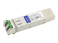 AddOn - Module transmetteur SFP+ (équivalent à : Juniper SFPP-10G-DW33-ZR) - 10 GigE - 10GBase-DWDM 