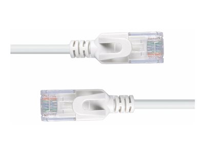 LINDY Patchkabel Cat.6A U/UTP Ultra Slim, grau, 0,3m - 47580