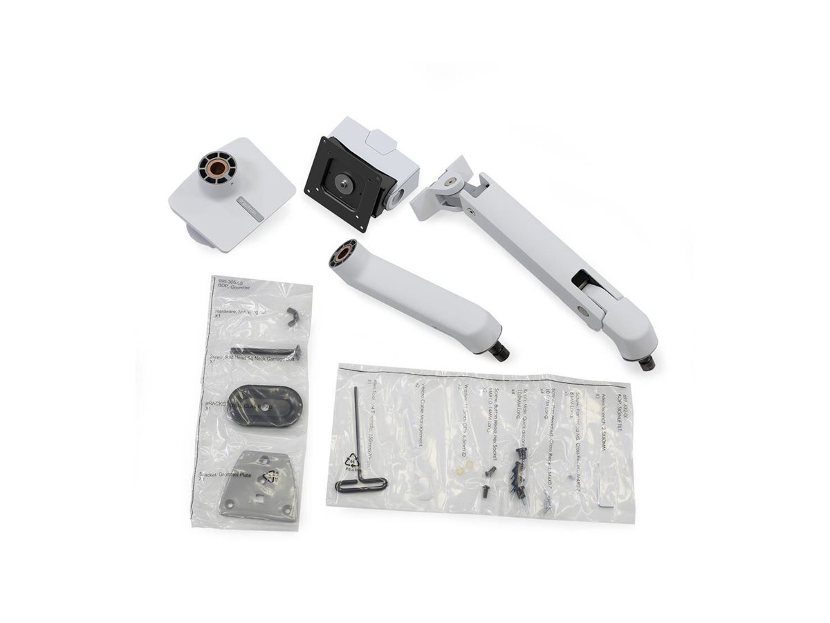 Ergotron HX mounting kit Constant Force Technology for curved LCD display for extreme-depth Product shot Right-angle 80000