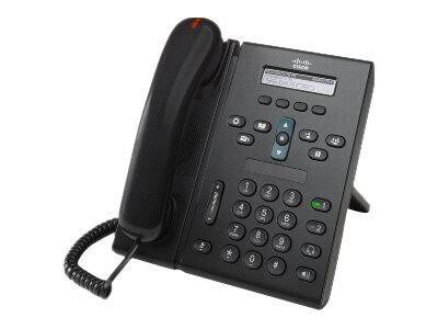 Cisco Unified IP Phone 6921 Slimline VoIP phone SCCP, SIP, SRTP multiline charcoal 