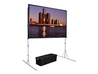 Da-Lite Fast-Fold Deluxe Screen System HDTV Format Projection screen with legs 