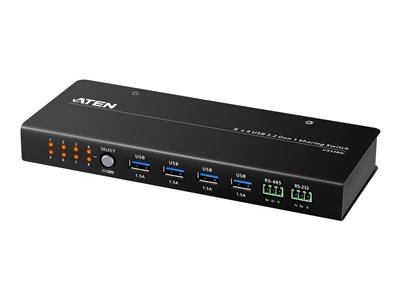 US3384i - USB peripheral sharing switch - 8 x 4 - 