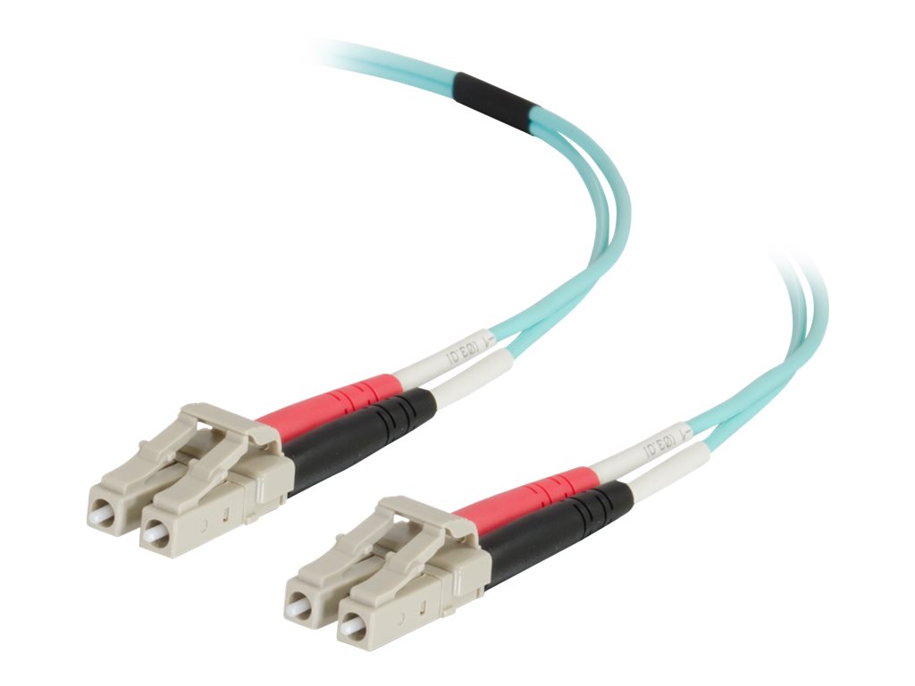 C2G 0.5m LC-LC 50/125 OM4 Duplex Multimode Fiber Cable