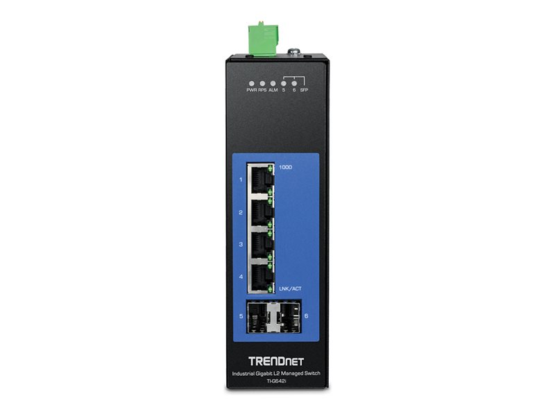 TRENDnet TI-G642I - commutateur - 6 ports - Gr - Conformit TAA