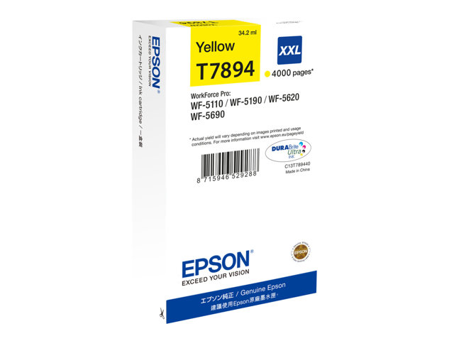 EPSON 1LB T7894 ink cartridge yellow C13T789440
