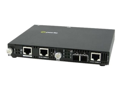 Perle SMI-1110-M2SC2 - fiber media converter - 10Mb LAN, 100Mb LAN, GigE