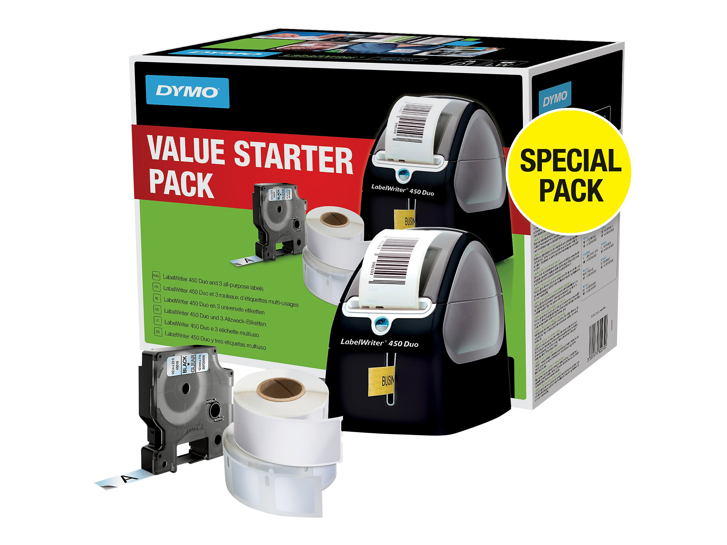 DYMO Square Multipurpose Labels, multi-purpose labels