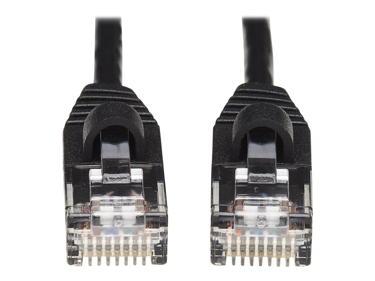 Tripp Lite Cat6a 10G Snagless Molded Slim UTP Ethernet Cable (RJ45 M/M), Blue, 25 ft.