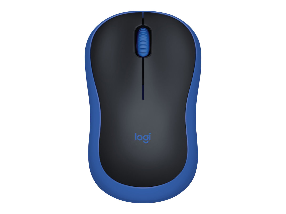 Logitech M185 - myš - 2.4 GHz - modrá – foto 2