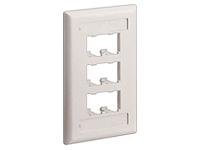 Panduit MINI-COM Classic Series Faceplates with Label and Label Cover