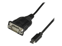 StarTech.com Câble adaptateur USB-C vers série DB9 RS232 avec rétention COM (ICUSB232PROC)