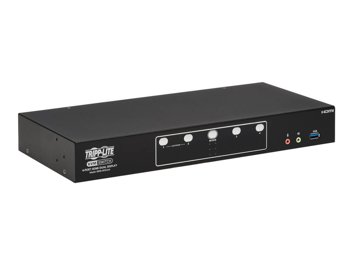 Eaton Tripp Lite series 4-Port HDMI Dual-Display KVM Switch
