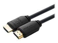 MicroConnect HDMI han -> HDMI han 50 cm Sort