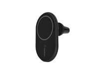 Belkin BoostCharge Car wireless charging holder + car power adapter 10 Watt black 