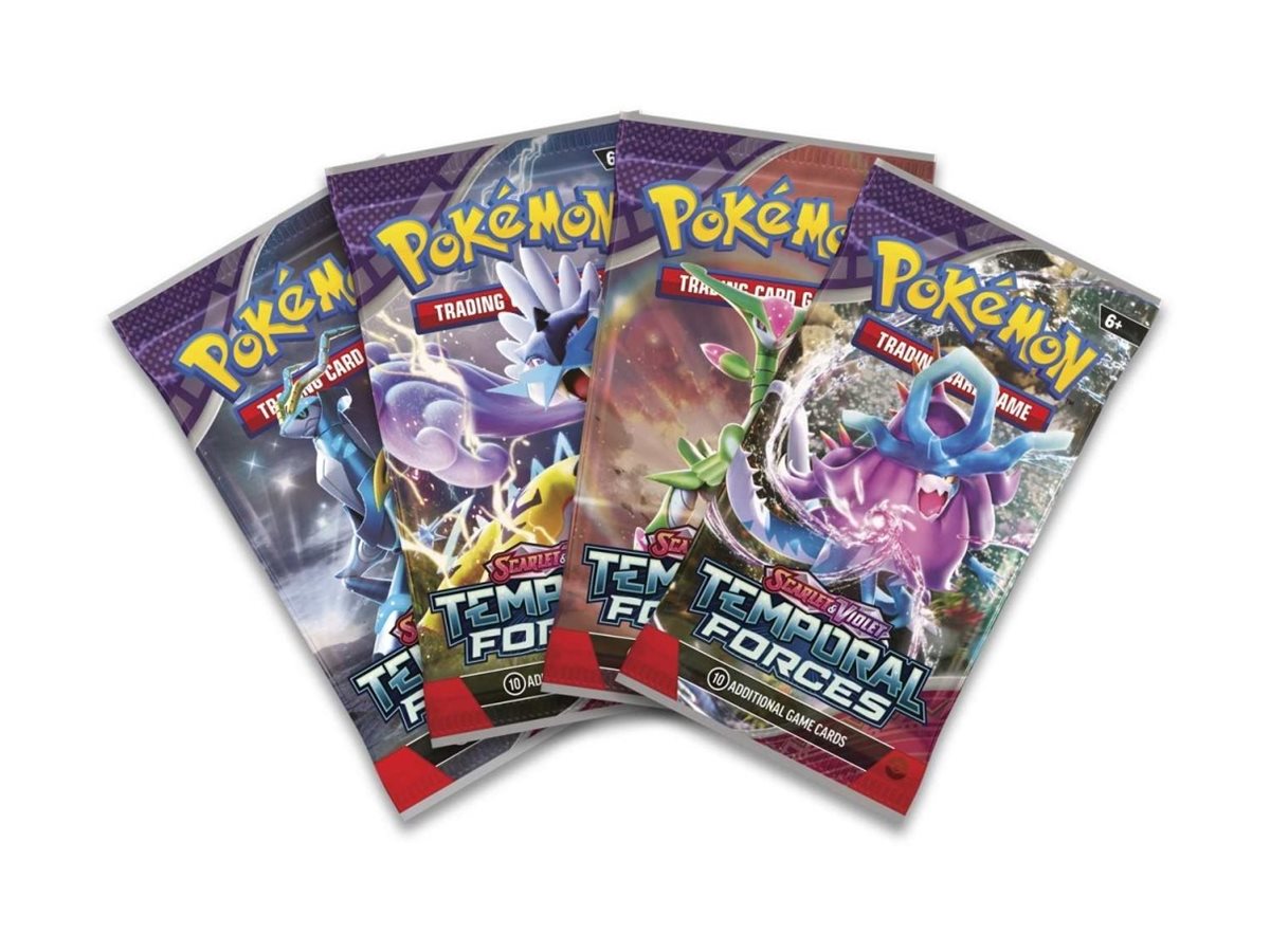 Scarlet & Violet - Temporal Forces Officially Revealed | PokeGuardian