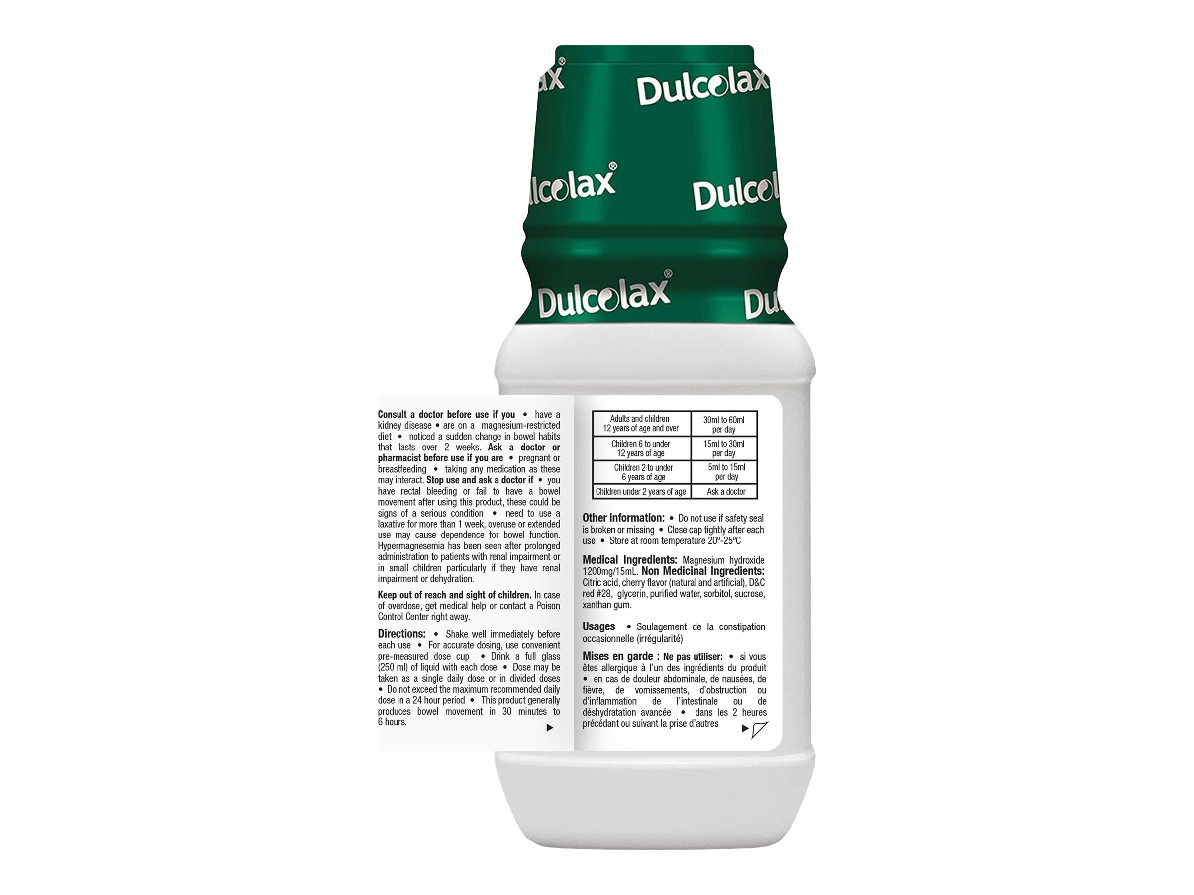 Dulcolax Liquid Laxative Cherry 354ml