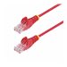 StarTech.com 6ft Red Slim CAT6 Ethernet Cable, Snagless, 28AWG, LSZH