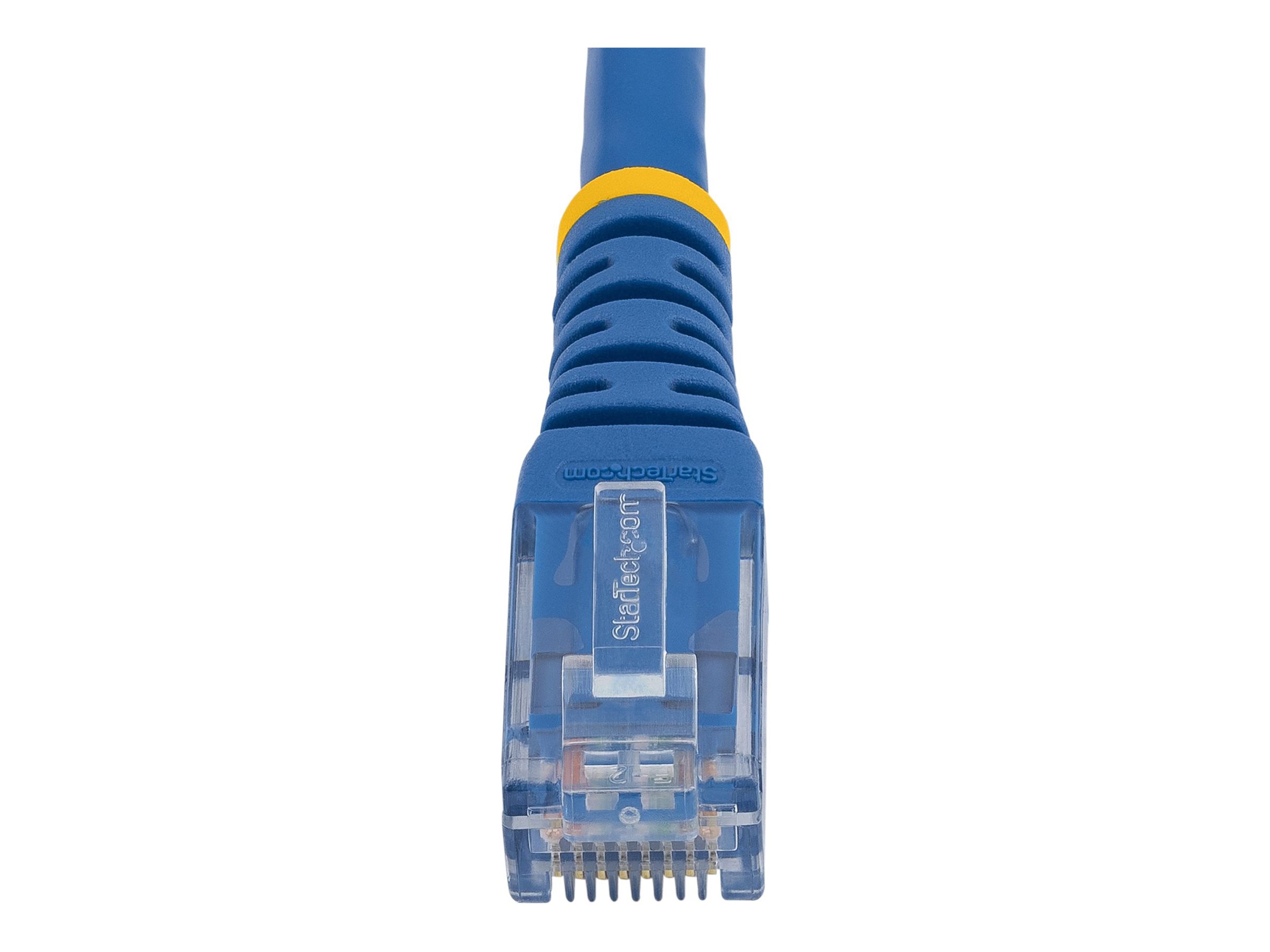 Startech 7ft CAT6 Ethernet Cable 10 Gigabit Molded RJ45 650MHz 100W PoE Patch Cord CAT 6 10GbE Product shot Multi-angle 78950