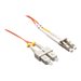 Axiom LC-SC Multimode Duplex OM2 50/125 Fiber Optic Cable