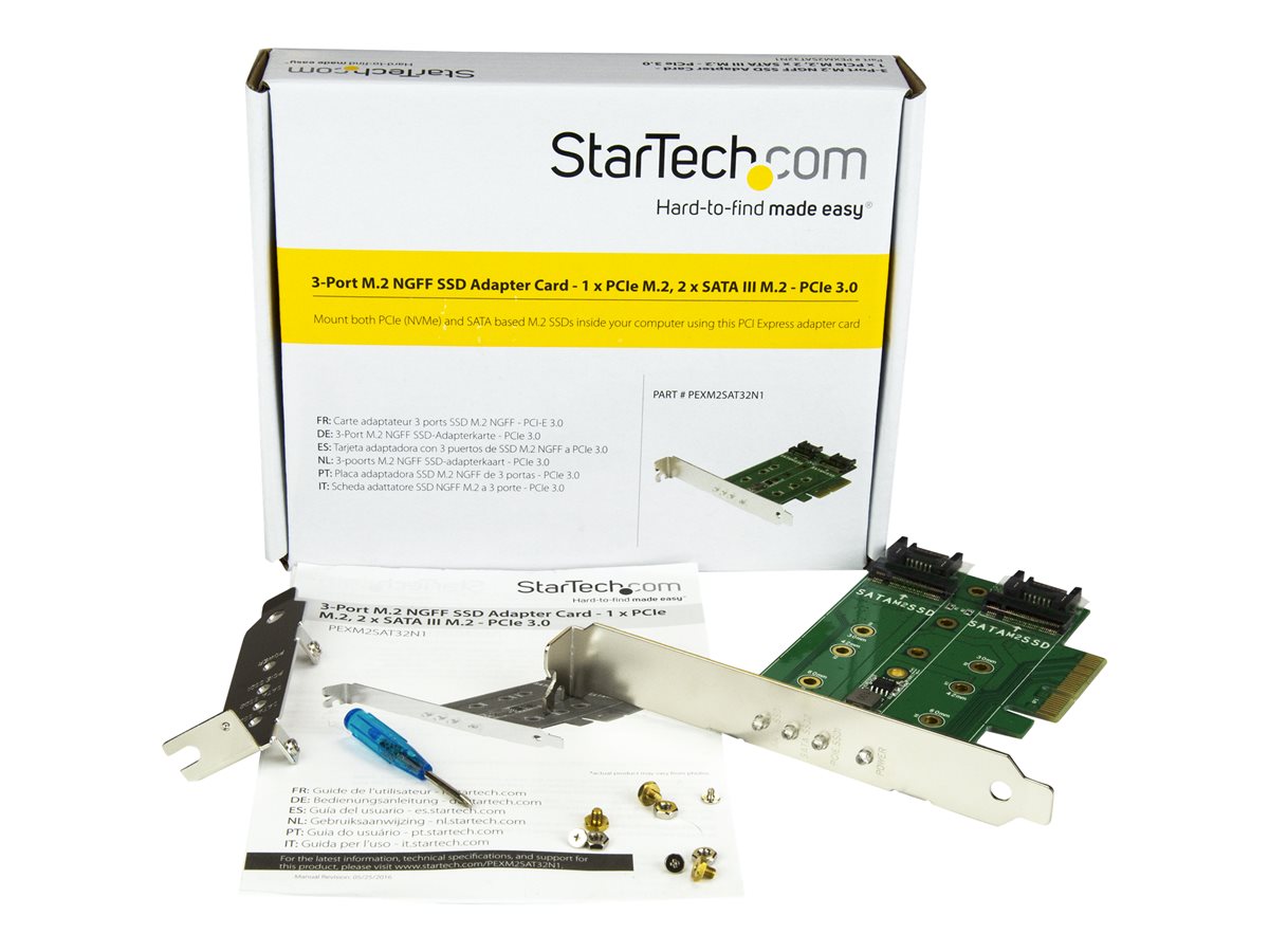 M.2 SSD Card 1x PCIe NVMe 2x SATA M.2 – foto 8