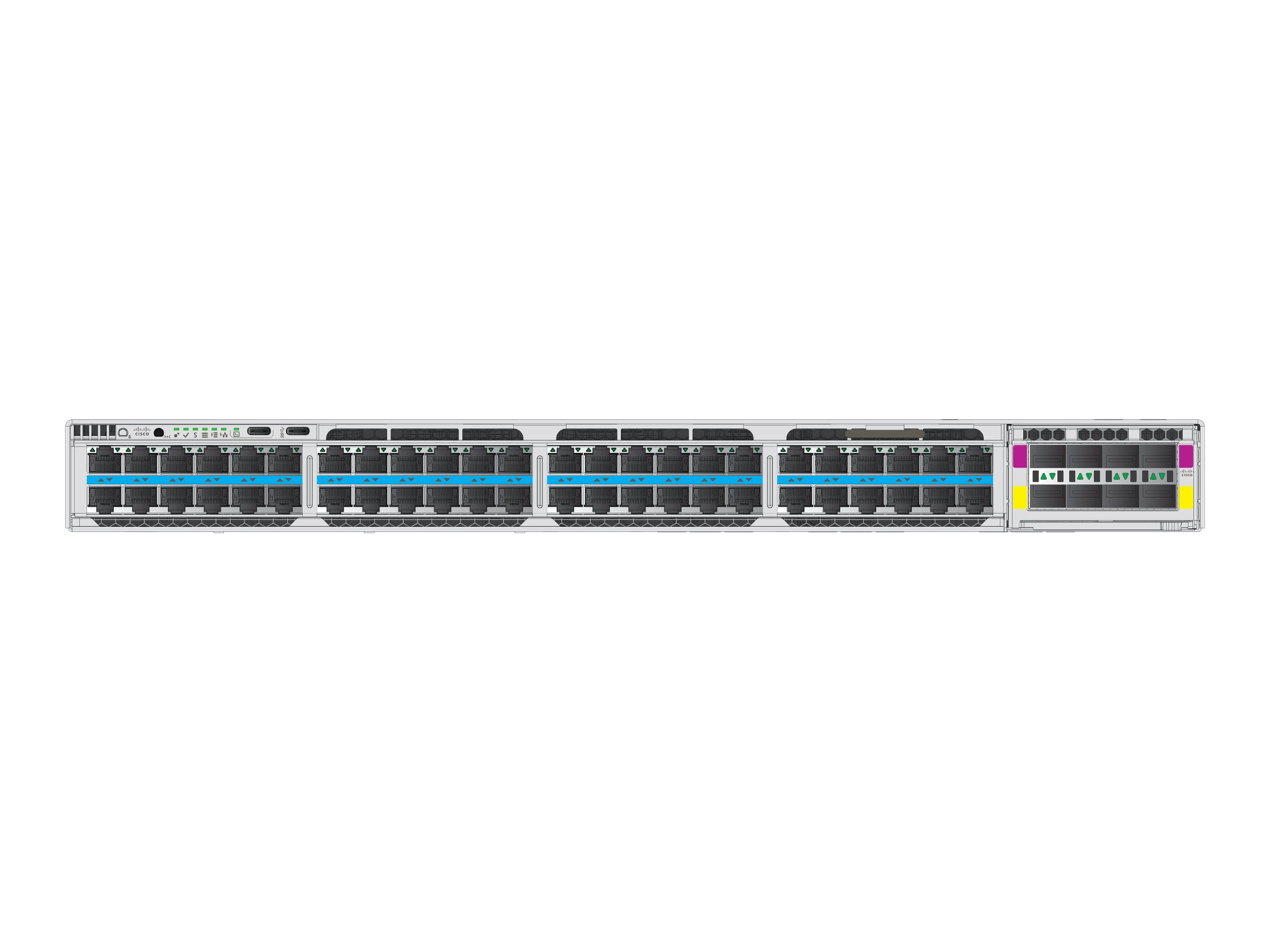 Cisco C9350-48HXN switch 48 ports Managed Product shot Front 79950