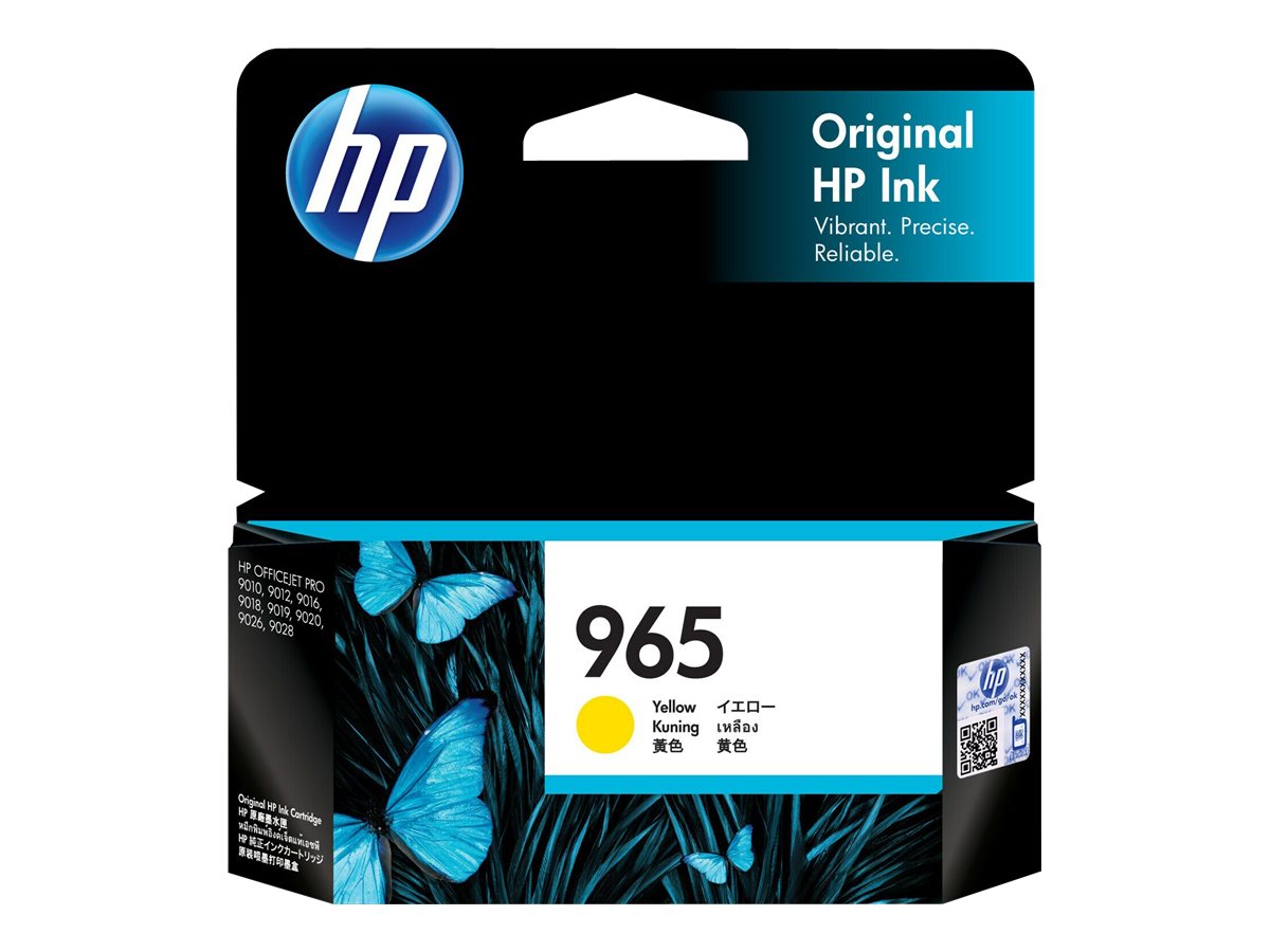 HP 965 yellow original ink Usage / lifestyle Multi-angle 72520