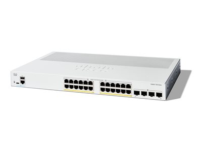 0889728521512 - Catalyst 1300-24P-4G Switch L3 managed 24x 1GbE (PoE+) + 4x 10GbE SFP+