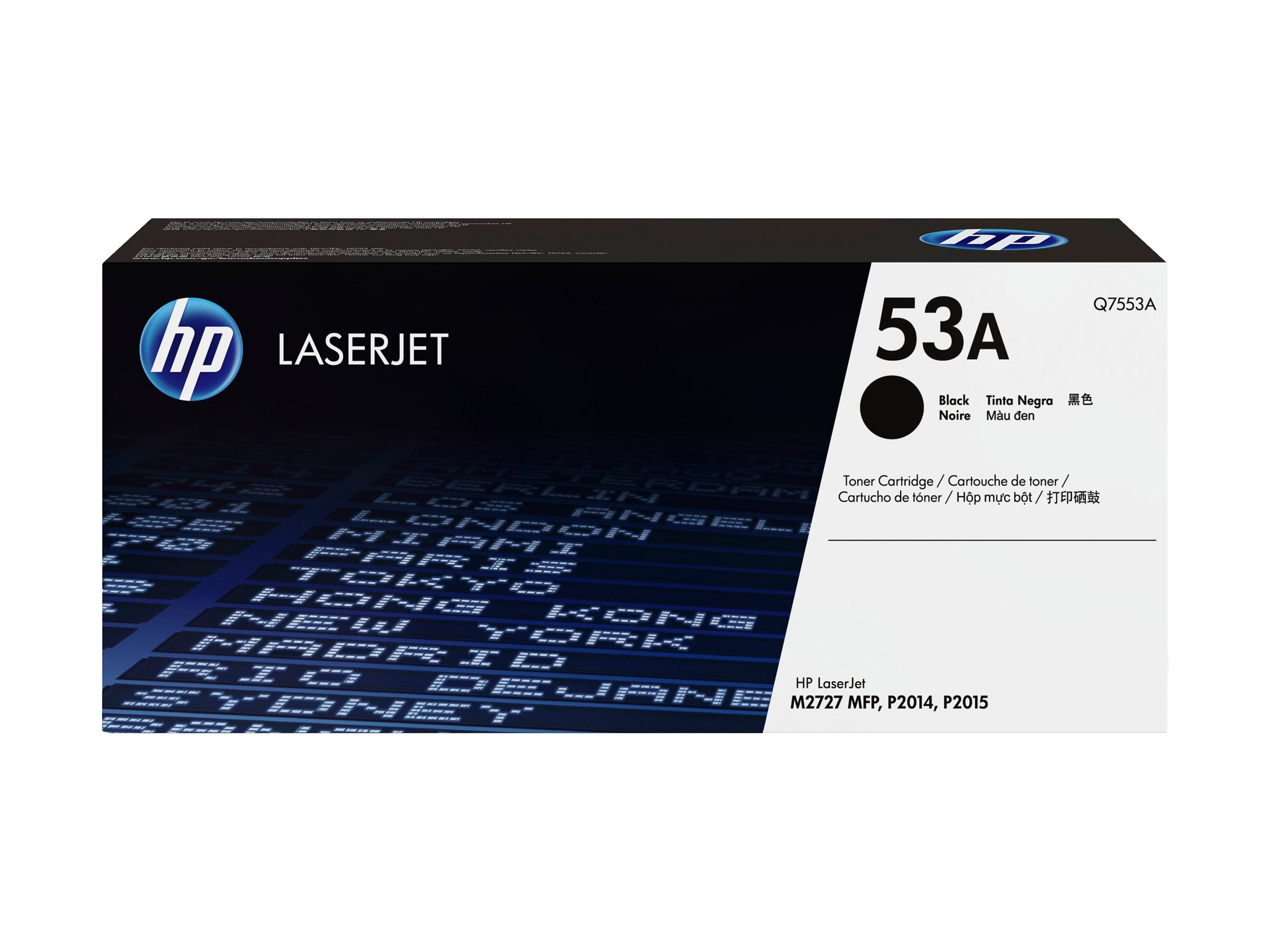 Hp 53a Black Original Laserjet Toner Cartridge Q7553a
