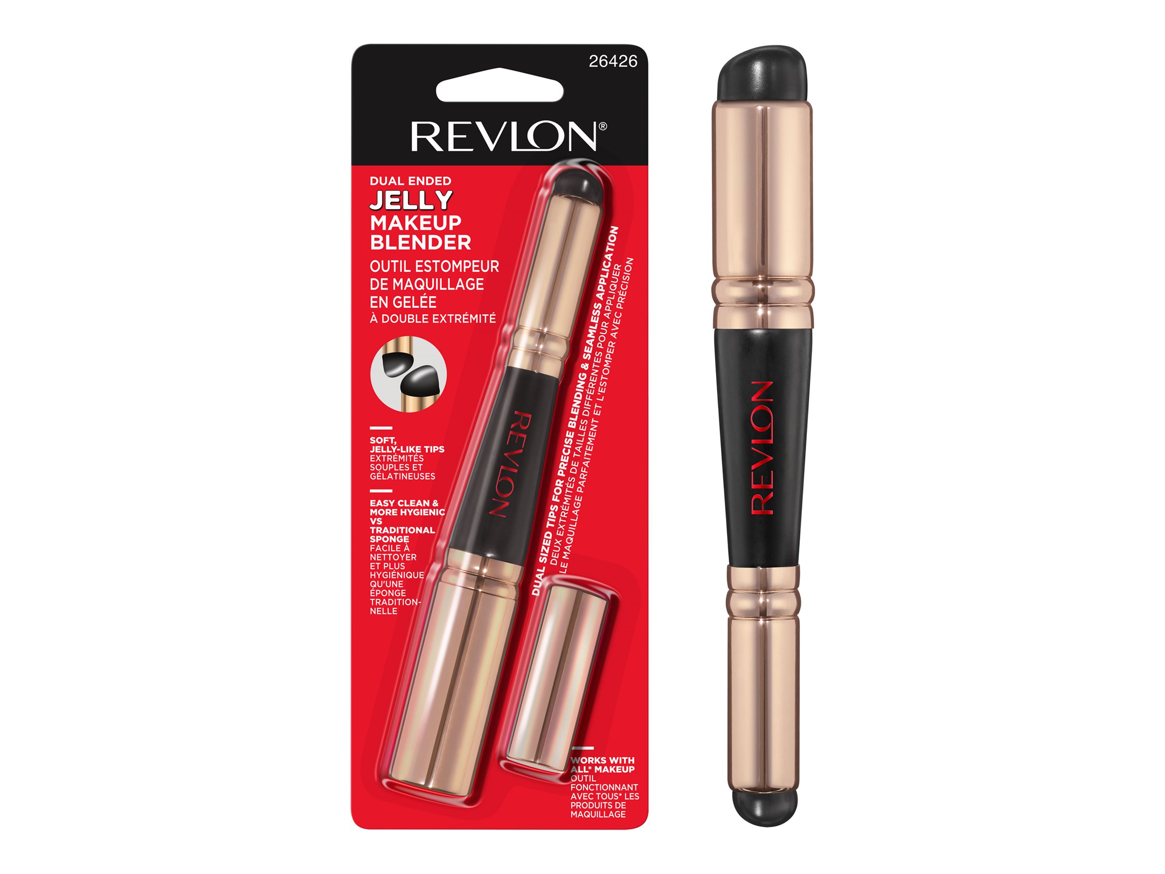 Revlon Dual Ended Jelly Makeup Blender - Black/Gold