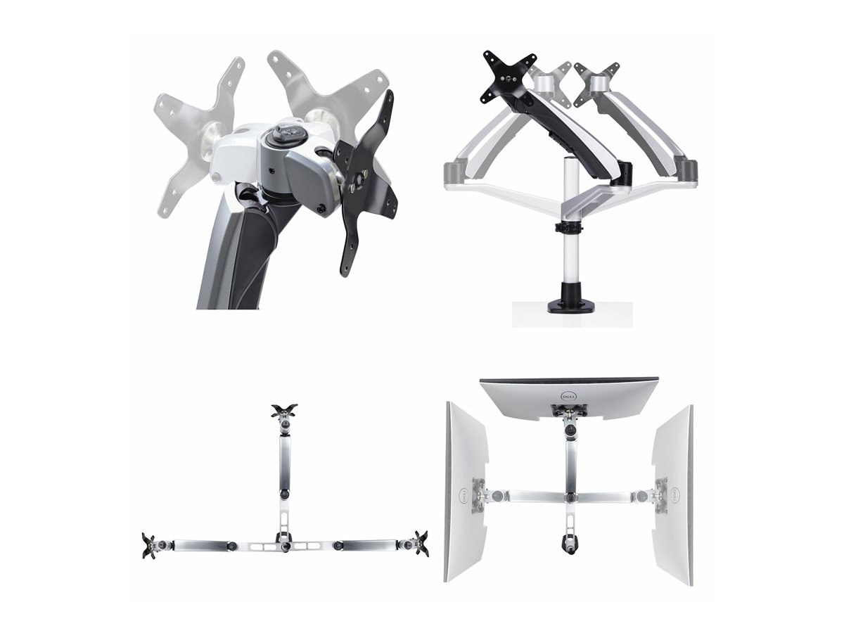 StarTech.com Monitor Desk Mount, VESA 75x75/100x100, 27/30-inch Screens montážní sada - nastavitelné rameno - pro Displej LCD - černá - kompatibilní s TAA – foto 2