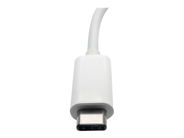 Tripp Lite USB C to HDMI Multiport Video Adapter Converter w/ USB-A Hub, USB-C PD Charging, Gigabit Ethernet Port, Thunderbolt 3 Compatible USB Type C to HDMI, USB Type-C