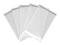 Fujitsu - Scanner carrier sheet - transparent (pack of 5) - for fi-7030, 7300, 800, 81XX, 82XX; Network Scanner N7100; ScanSnap iX1400, iX1500, iX1600