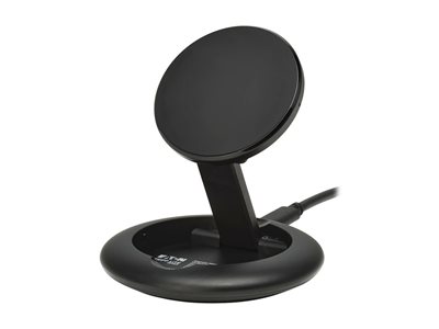 Eaton Tripp Lite Series 10W Magnetic Wireless Charging Pad - Adjustable Stand, 3 ft. Cable, Black