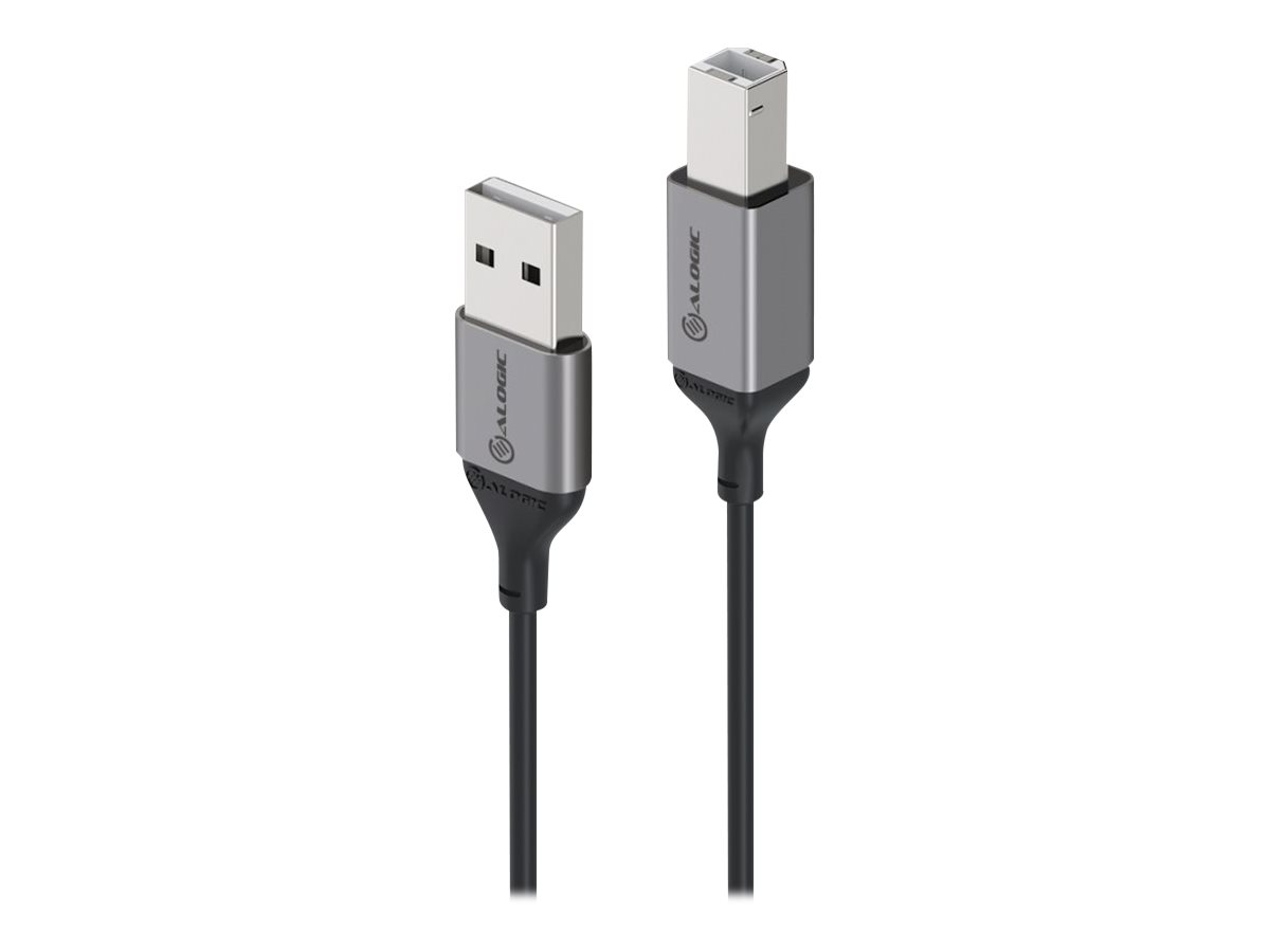 ALOGIC Ultra USB cable USB Type B to USB 2 Product shot Close-up 75550