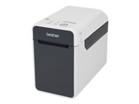 Brother TD-2130N - Label printer - direct thermal - Roll (6.3 cm) - 300 x 300 dpi - up to 152.4 mm/sec - USB 2.0, LAN, serial, USB host