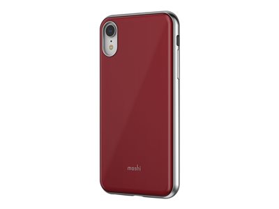 Moshi iGlaze Slim Hardshell Back cover for cell phone glossy merlot red f