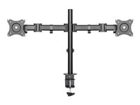 NEOMOUNTS Flat Desk Mount 2 screens Blk