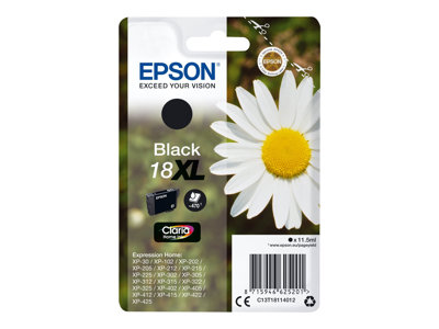EPSON 4LB 18XL black ink claria w/s