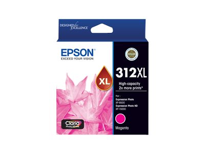 Epson 312XL high capacity magenta original ink Package view Front 79225