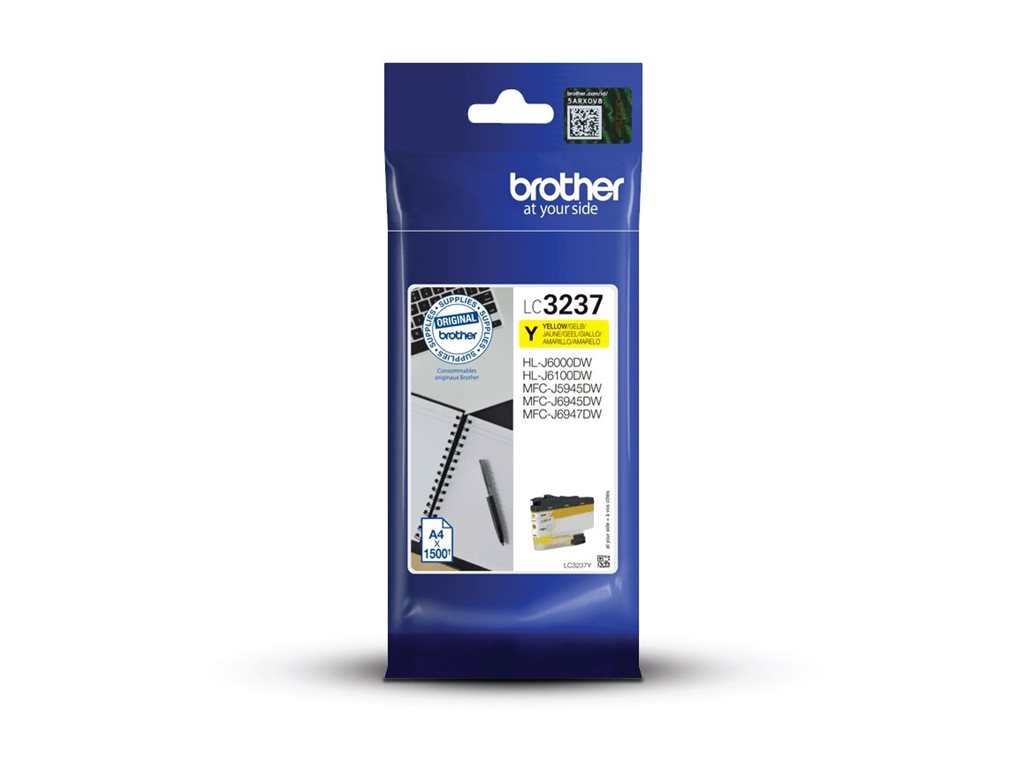 Brother Lc3237y Yellow Original Ink Cartridge