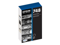 Epson 748 - Black - original - ink cartridge - for WorkForce Pro WF-6090, 6530, 6590, 8090, 8090 D3TWC, 8590, 8590 D3TWFC, R8590