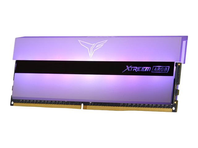 TEAM GROUP T-Force XTREEM ARGB DDR4 64GB 2x32GB 3600MHz DIMM CL18 1.35V White