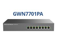 Grandstream GWN7700 Series GWN7701PA Switch 8-porte Gigabit Ethernet
