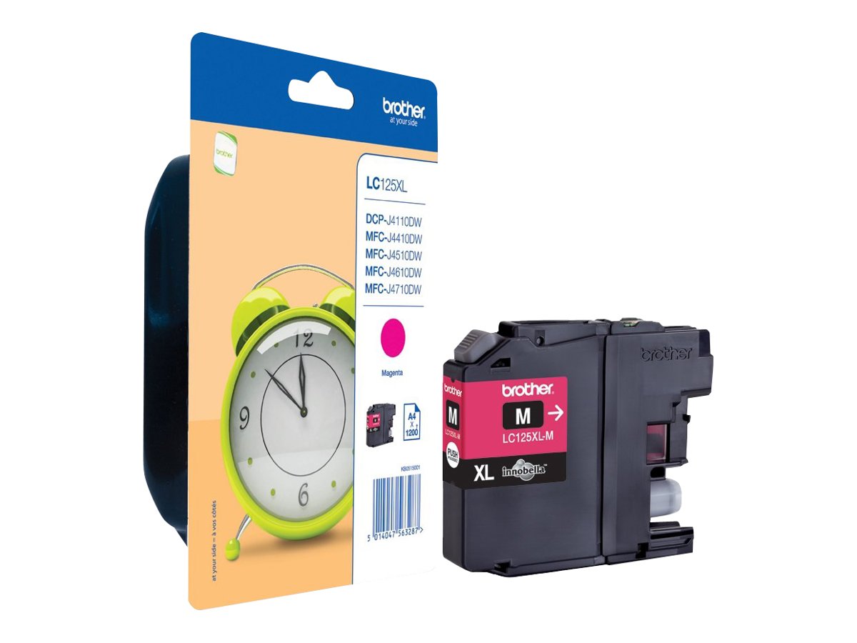 BROTHER LC125XL Ink magenta 1200pages