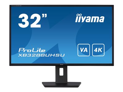 IIYAMA Écran 32 ProLite XB3288UHSU-B5 - LED 4K HDMI, DisplayPort, USB-A -  Écran - iiyama
