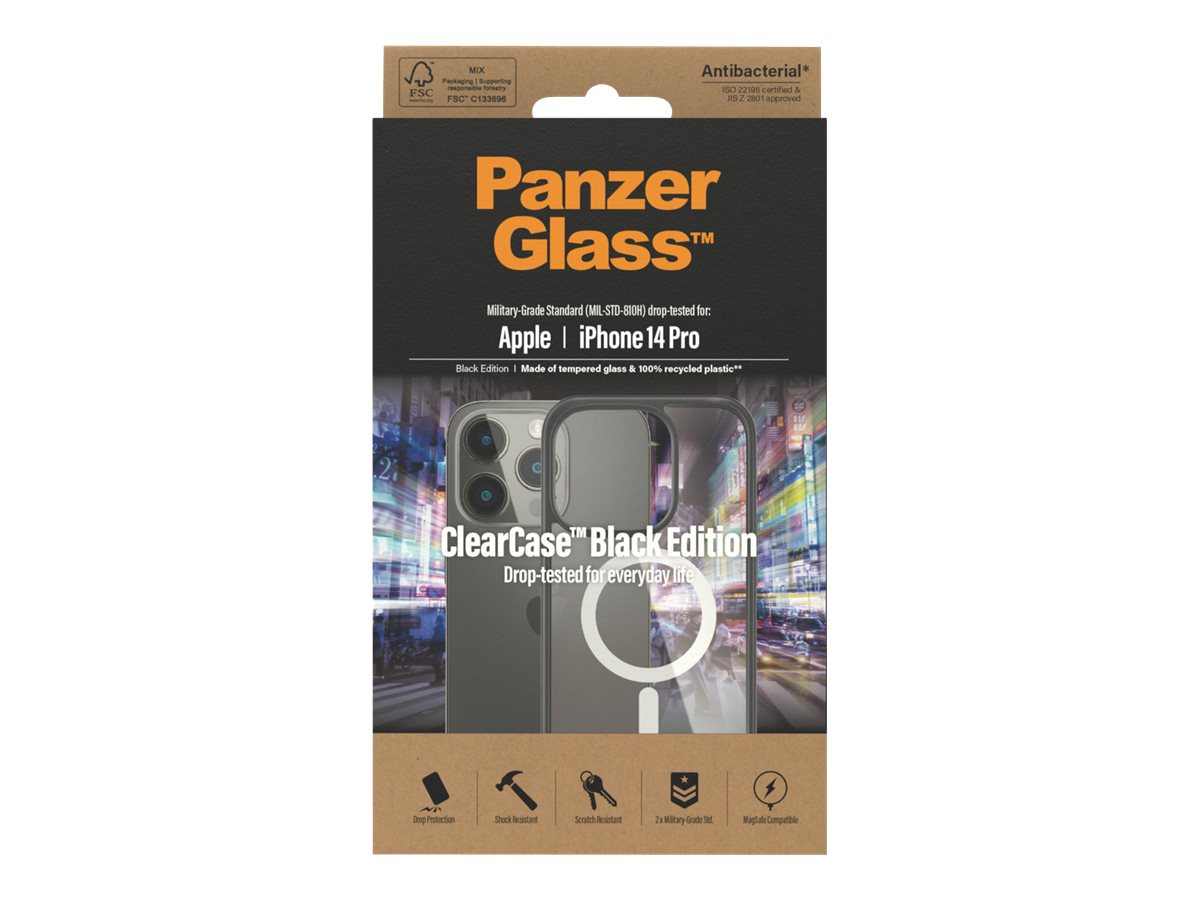 PanzerGlass ClearCase Apple iPhone 14 Pro (Black edition) s MagSafe – foto 4