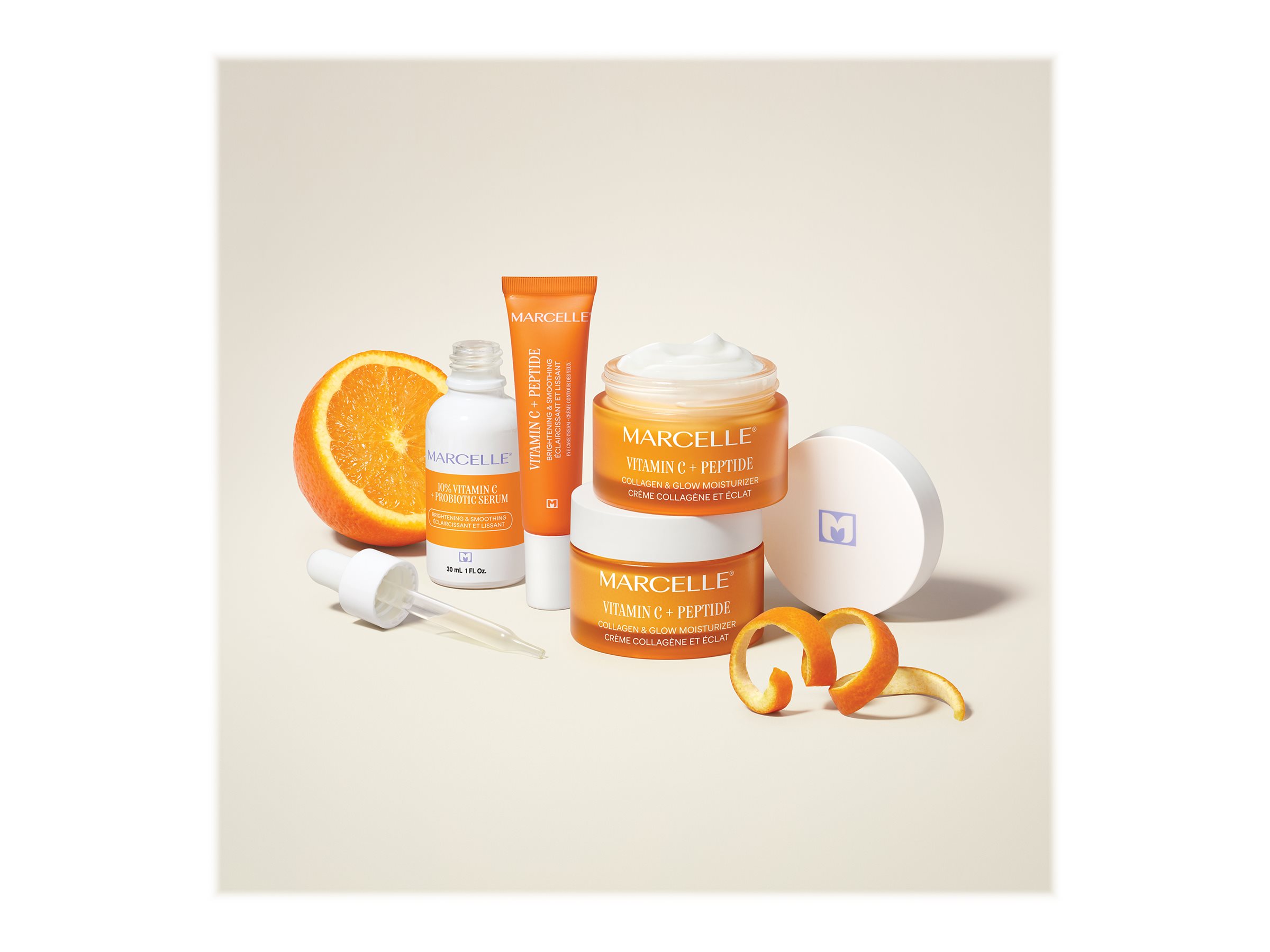 Marcelle Vitamin C + Peptide Brightening and Smoothing Eye Care Cream