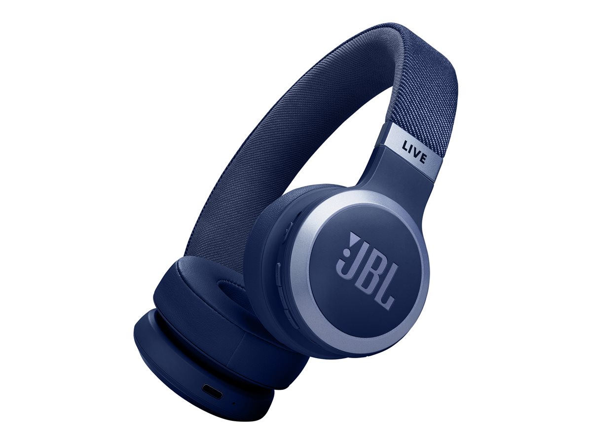 JBL LIVE 670NC Wireless Headphones - Blue - JBLLIVE670NCBLUAM